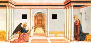 Anunciación Renacimiento Domenico Veneziano Pinturas al óleo